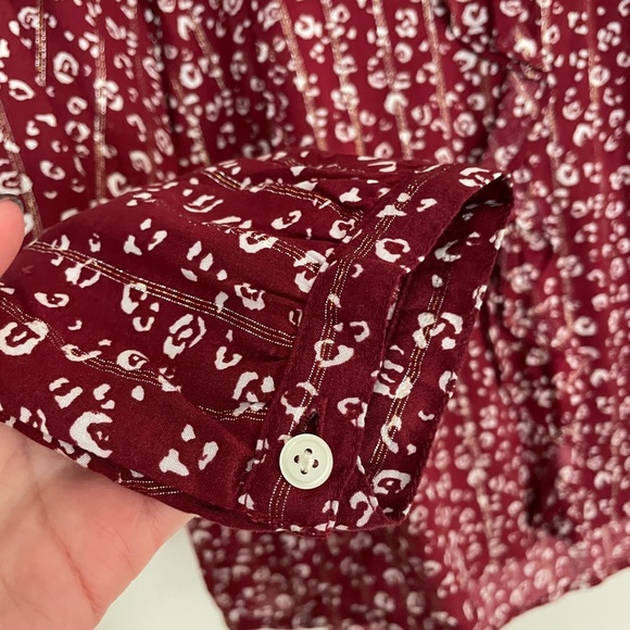 Burgundy Gap Top - Picture 6 of 10